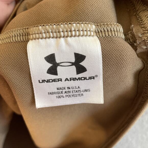 Vintage Under Armour Tactical Mens UNSIZED HeatGear Long Sleeve T-Shirt Brown - Picture 8 of 16